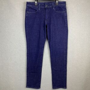 Bonobos Slim Jeans Stretch Flex Blue Dark Wash 5 Pocket Preppy Casual Mens 33x34